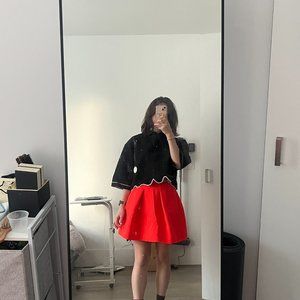 Kenzo cute crop scuba top